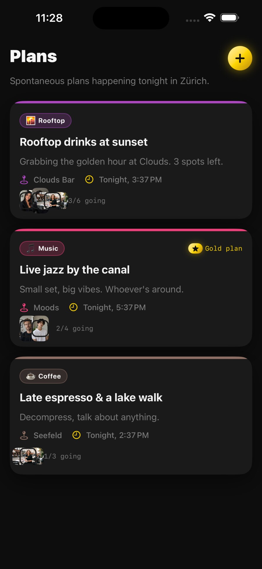 2NIGHT dating app — plans near you tonight